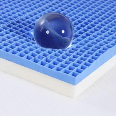 VRTPE-T001 Silicone Gel grid Tpe mattress topper